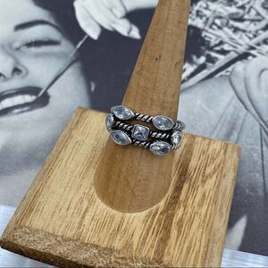 3 Piece Stainless Steel Stackable Ring Set Sizes 8,9,10